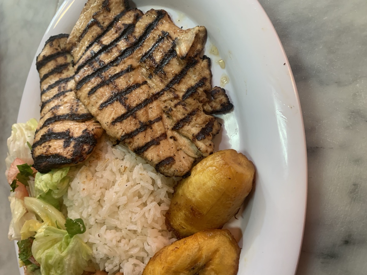 Grilled Chicken Dinner