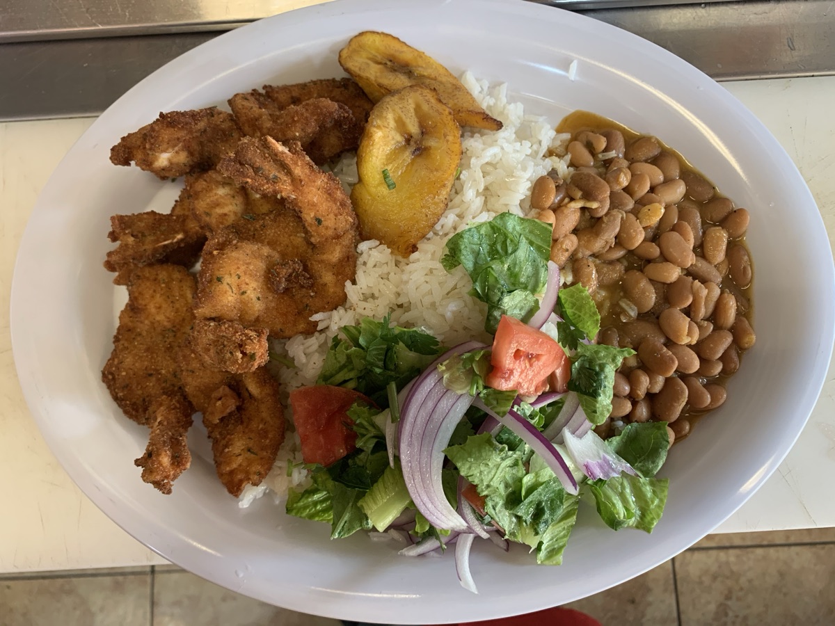 Fried Breaded Shrimp Dinner
